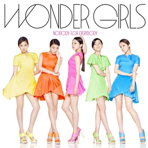 Wonder Girls-Nobody(中文版) 原版立体声伴奏 （升2半音）