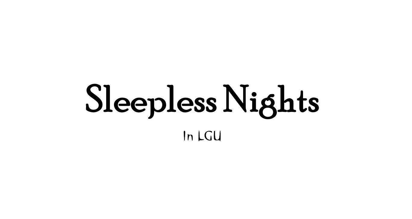 SleeplessNight in LGU专辑