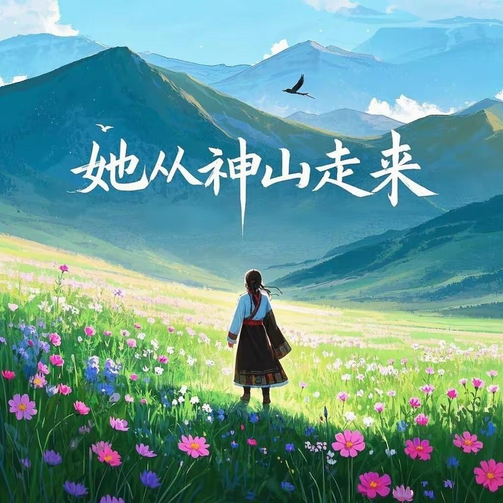 她从神山走来