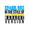 Tears Dry on Their Own (In the Style of Amy Winehouse) [Karaoke Version] - Single专辑