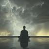 Meditación Guiada - Lluvia Suave Con Armonía De Meditación Con Truenos