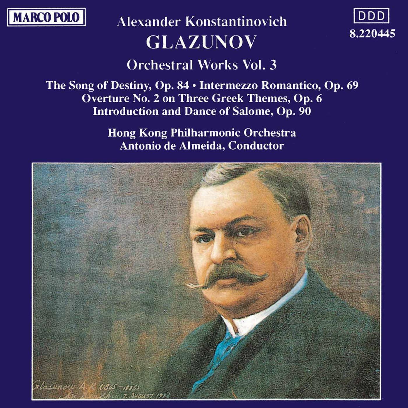 GLAZUNOV: Orchestral Works, Vol.  3