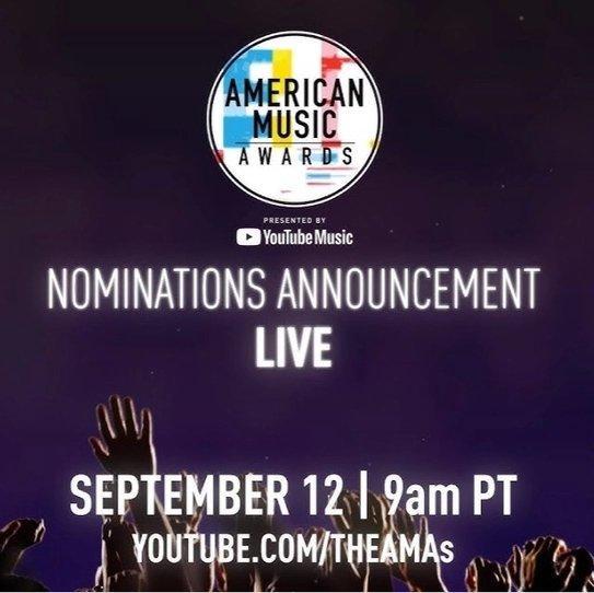 2018全美音乐奖提名名单（AMAs）