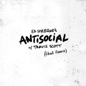 Antisocial - Ed Sheeran with Travis Scott (HT karaoke) 带和声伴奏 （降3半音）