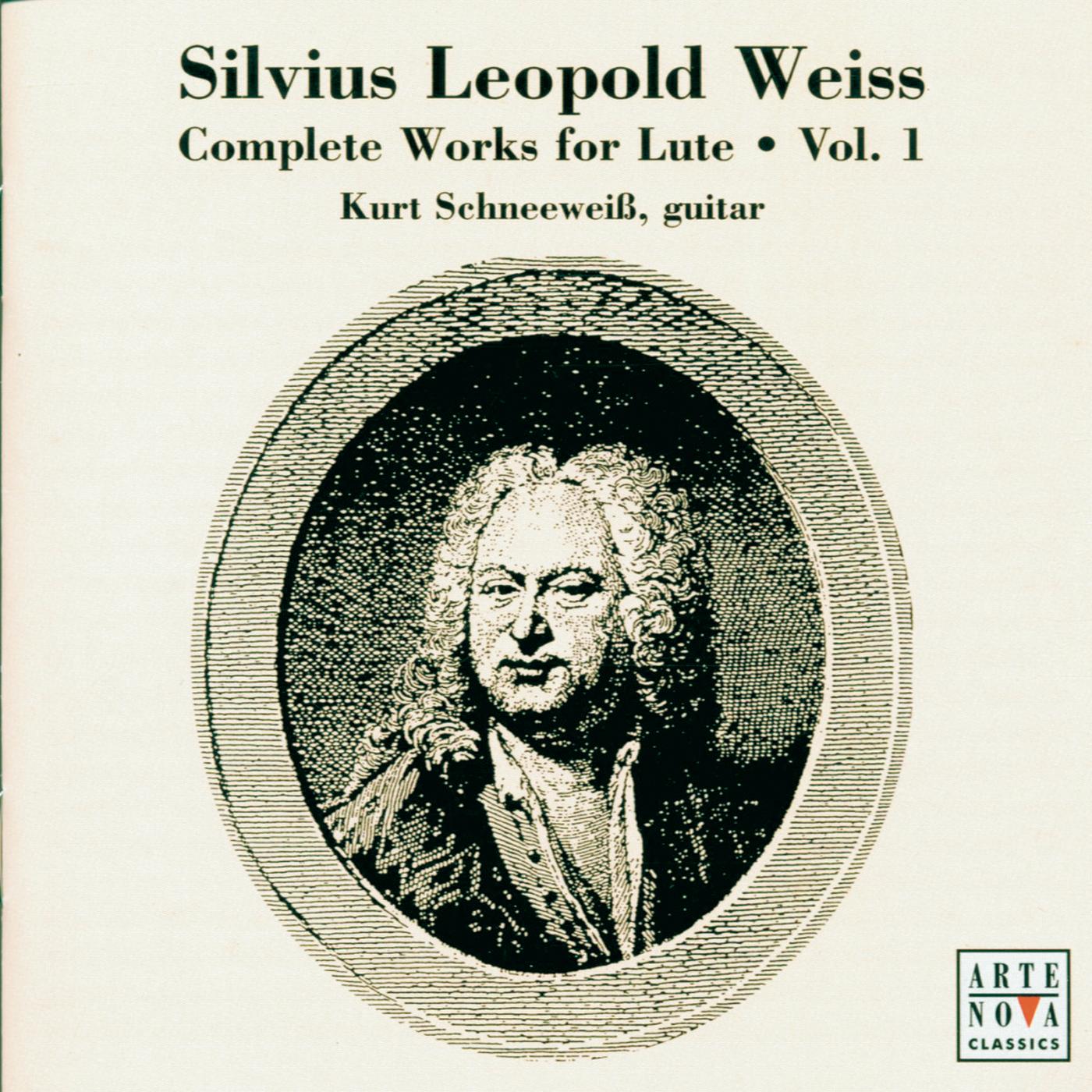 Weiss: Complete Works Für Lute Vol. 1