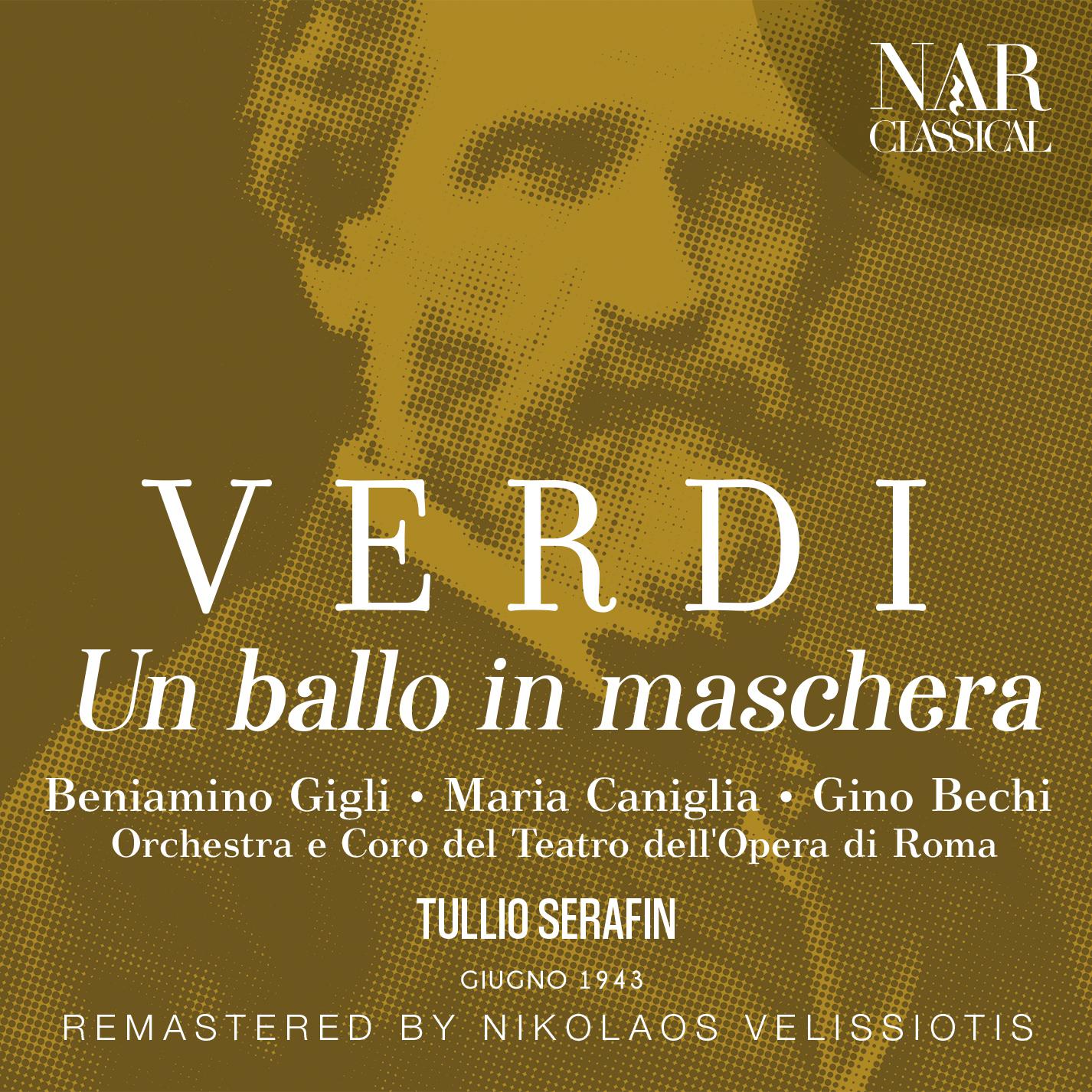 Beniamino Gigli - Un ballo in maschera, IGV 32, Act II: