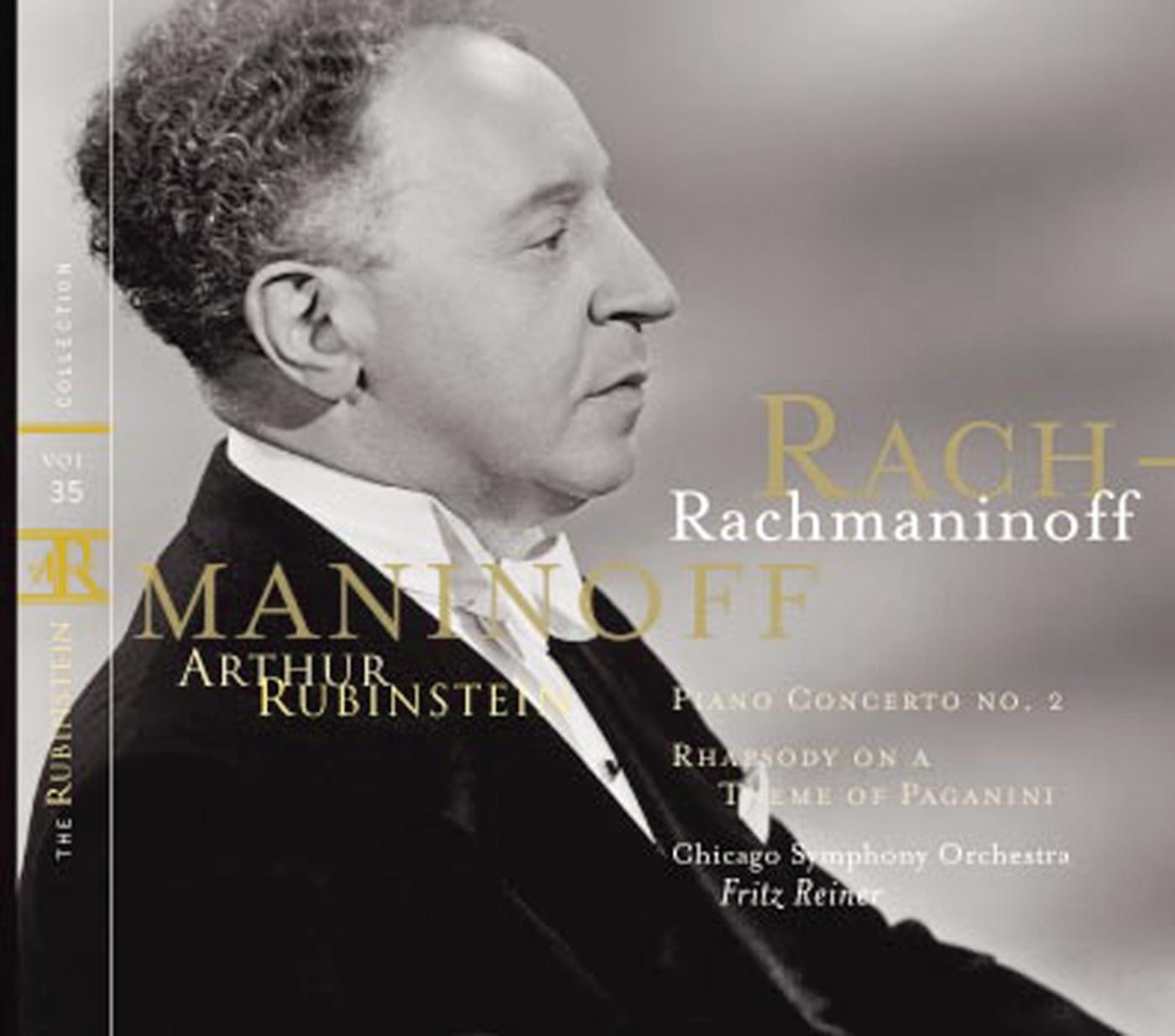 Rubinstein Collection, Vol. 35: Rachmaninoff: Piano Concerto No.2; Rhapsody on a Theme of Paganini; Prelude