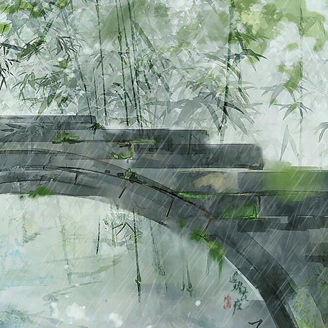 最是流年似旧曲，暮雨纷纷又清明