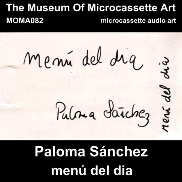 MOMA082 menú del dia