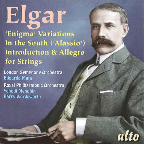 ELGAR, E.: Variations on an Original Theme, "Enigma" / In the South Overture / Introduction and Allegro, Op. 47 (Mata, Menuhin, Wordsworth)