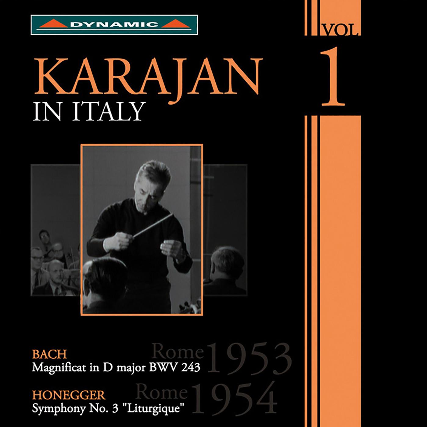 BACH, J.S.: Magnificat in D Major / HONEGGER, A.: Symphony No. 3 (Karajan in Italy, Vol. 1) (1953-1954)