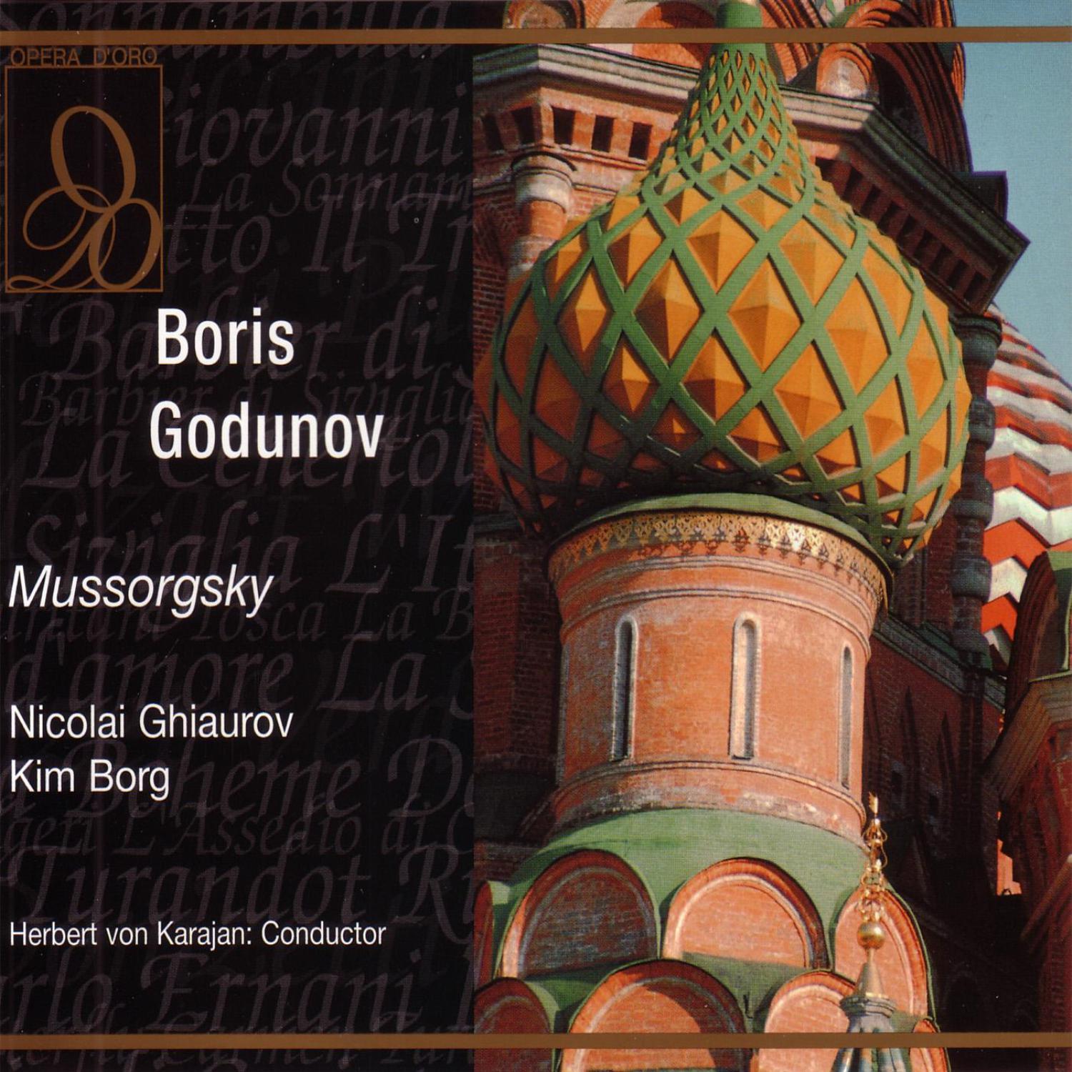 Nicolai Ghiaurov, Kim Borg - Mussorgsky: Boris Godunov: Myesyats yedet - Simpleton, Chorus