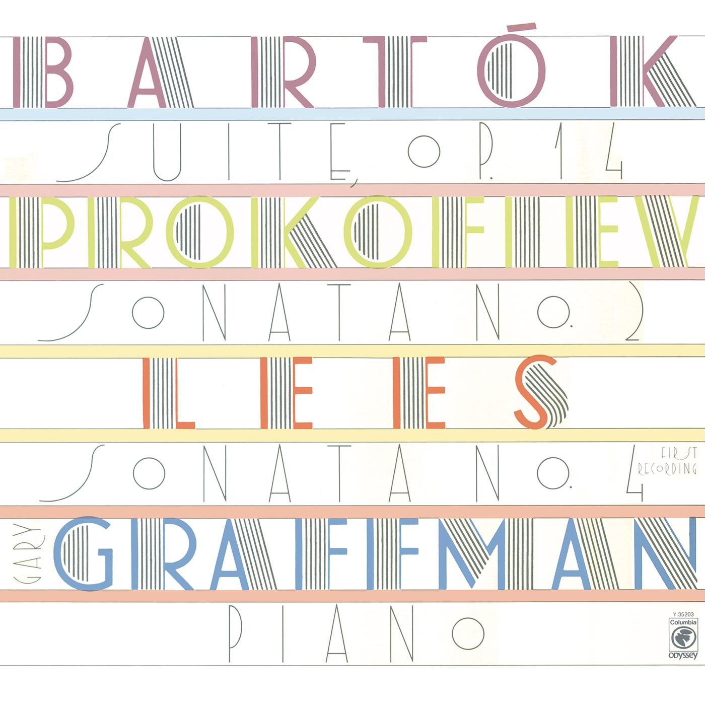 Lees: Piano Sonata No. 4 - Bartók: Suite for Piano, Op. 14 - Prokofiev: Piano Sonata No. 2, Op. 14