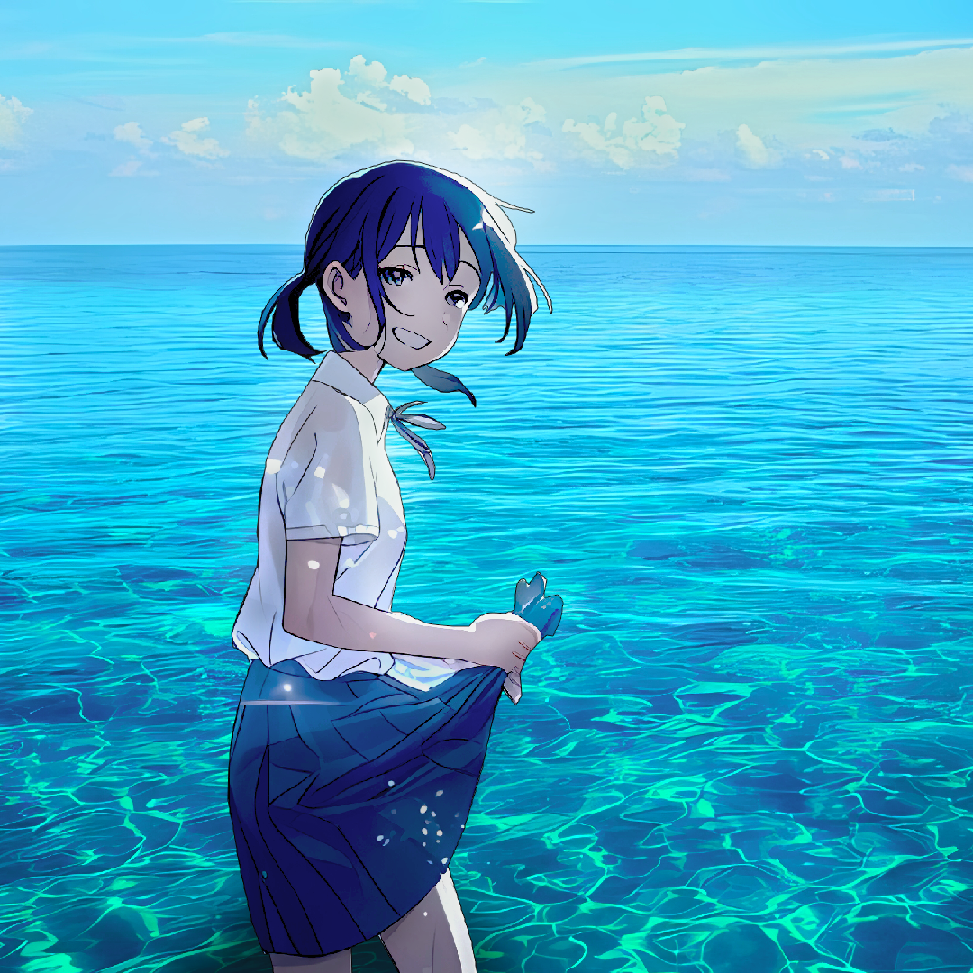 碧波荡漾