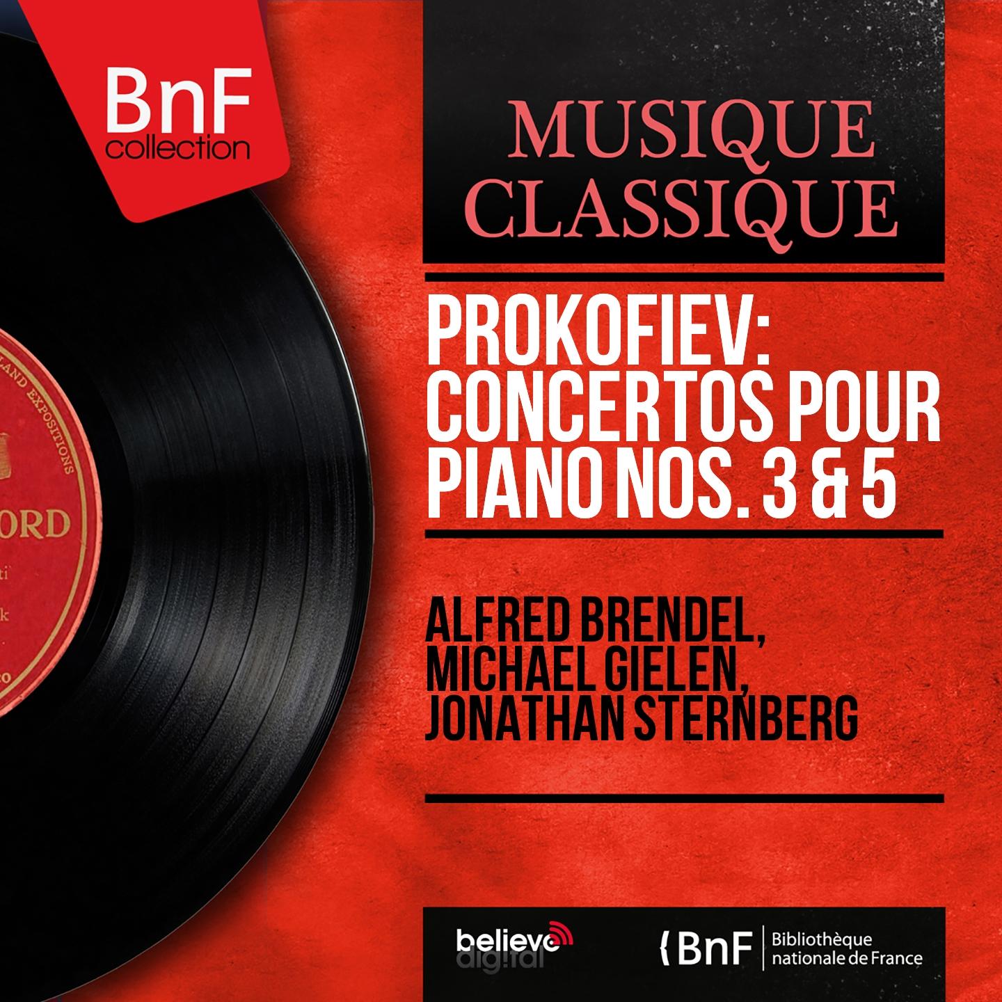 Prokofiev: Concertos pour piano Nos. 3 & 5 (Mono Version)