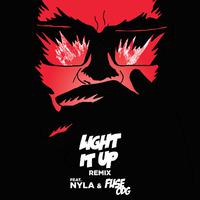 Light It Up (Remix) - Major Lazer ft. Nyla & Fuse Odg (PT karaoke) 带和声伴奏