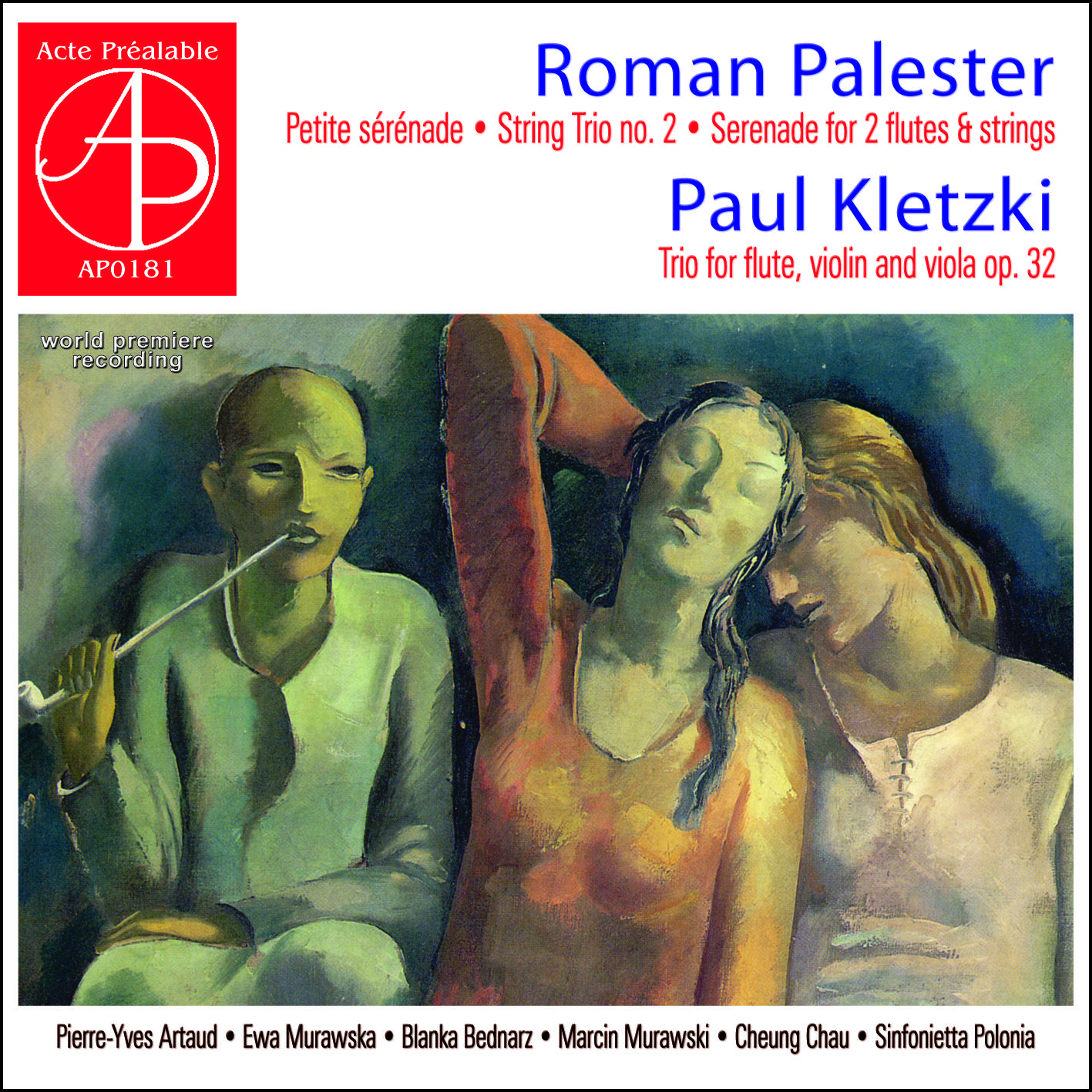 Sinfonietta Polonia - Serenade for 2 flutes & strings:II, Aria: Lento, sereno e cantabile