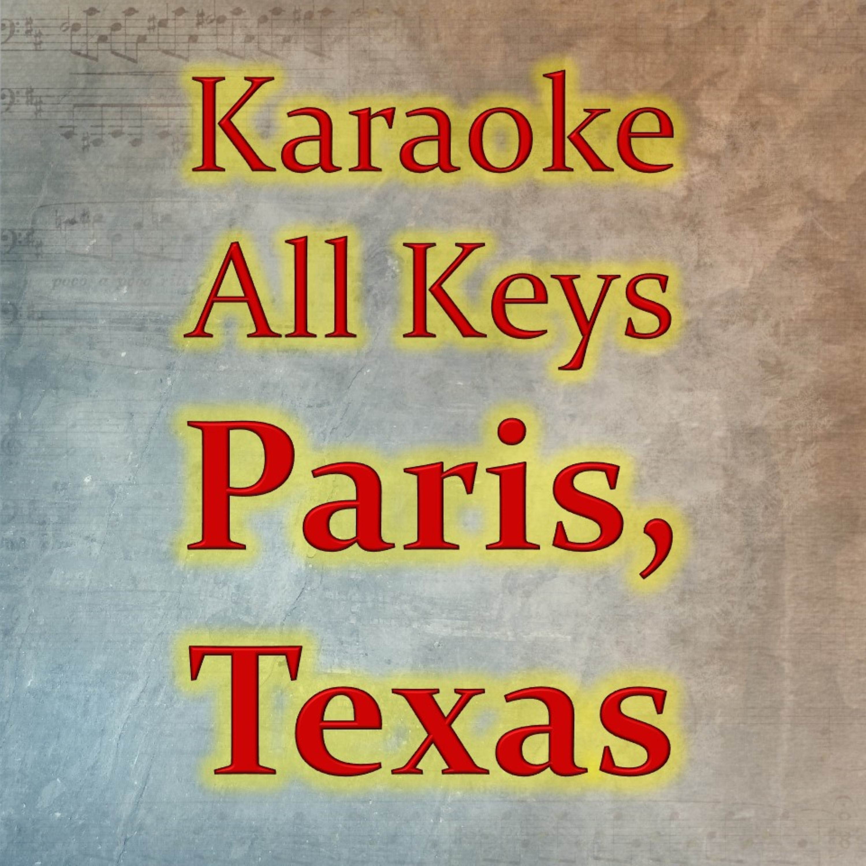 Paris, Texas (Instrumental)