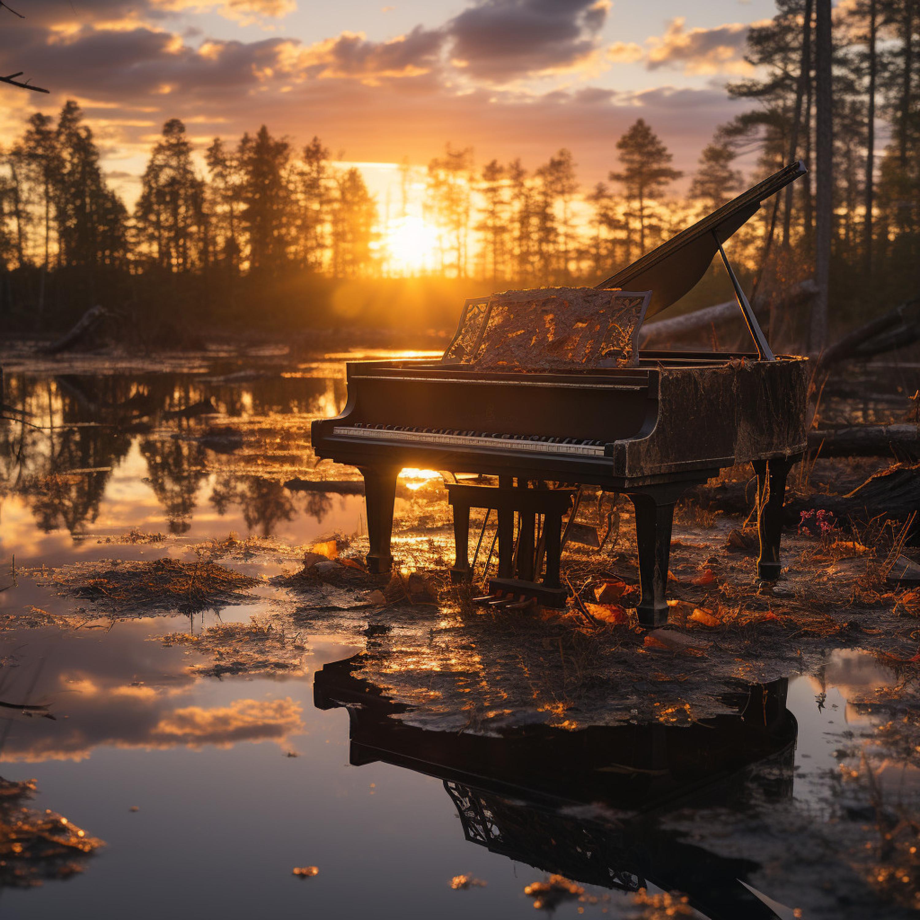 Música clásica de piano de la nueva era - Resonancia Etérea: Viaje Concentrado Del Piano