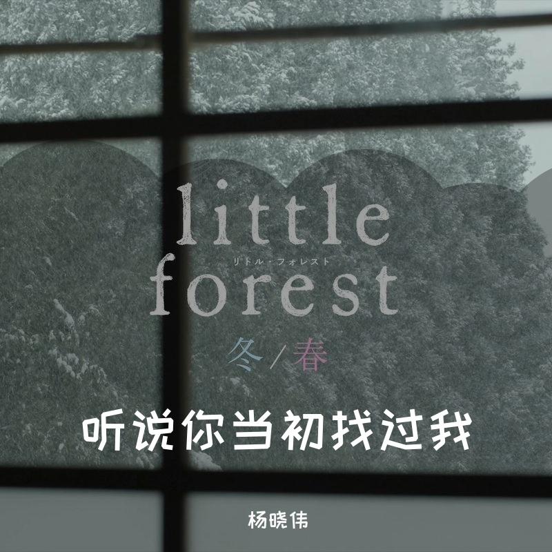 听说你当初找过我（翻自 贺一航）