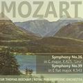 Mozart: Symphony No. 36 in C Major "Linz", Symphony No. 39 in E-Flat Major