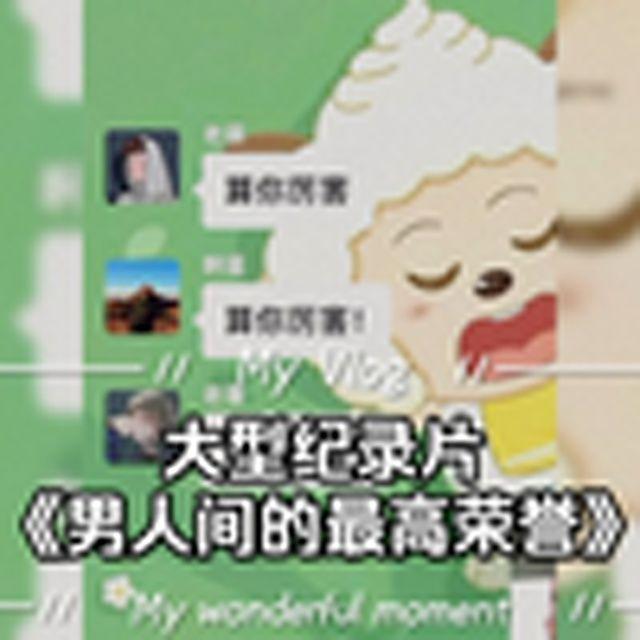 大型纪录片《男人间的最高荣誉》