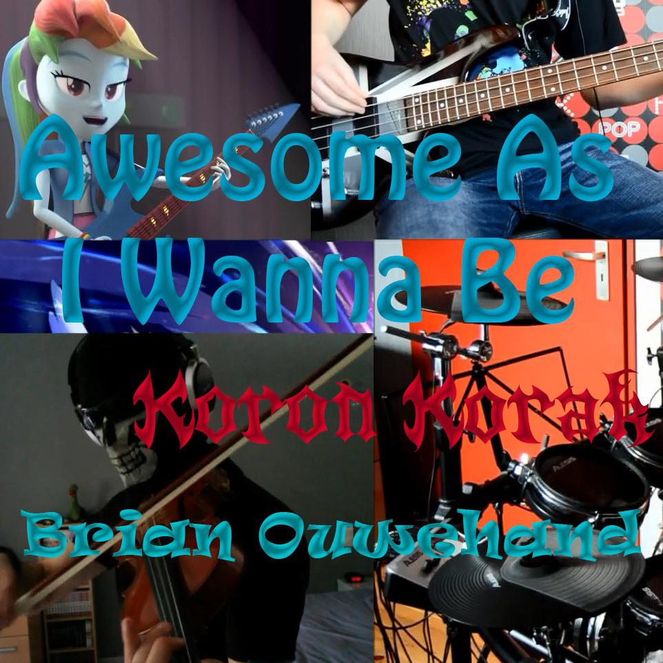 Awesome As I Wanna Be (Drum Bass Violin Cover)专辑