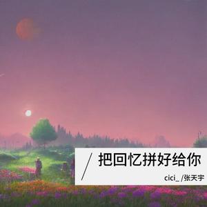 把回忆拼好给你(DJ版) cici_ (精消 带伴唱)伴奏 （降7半音）