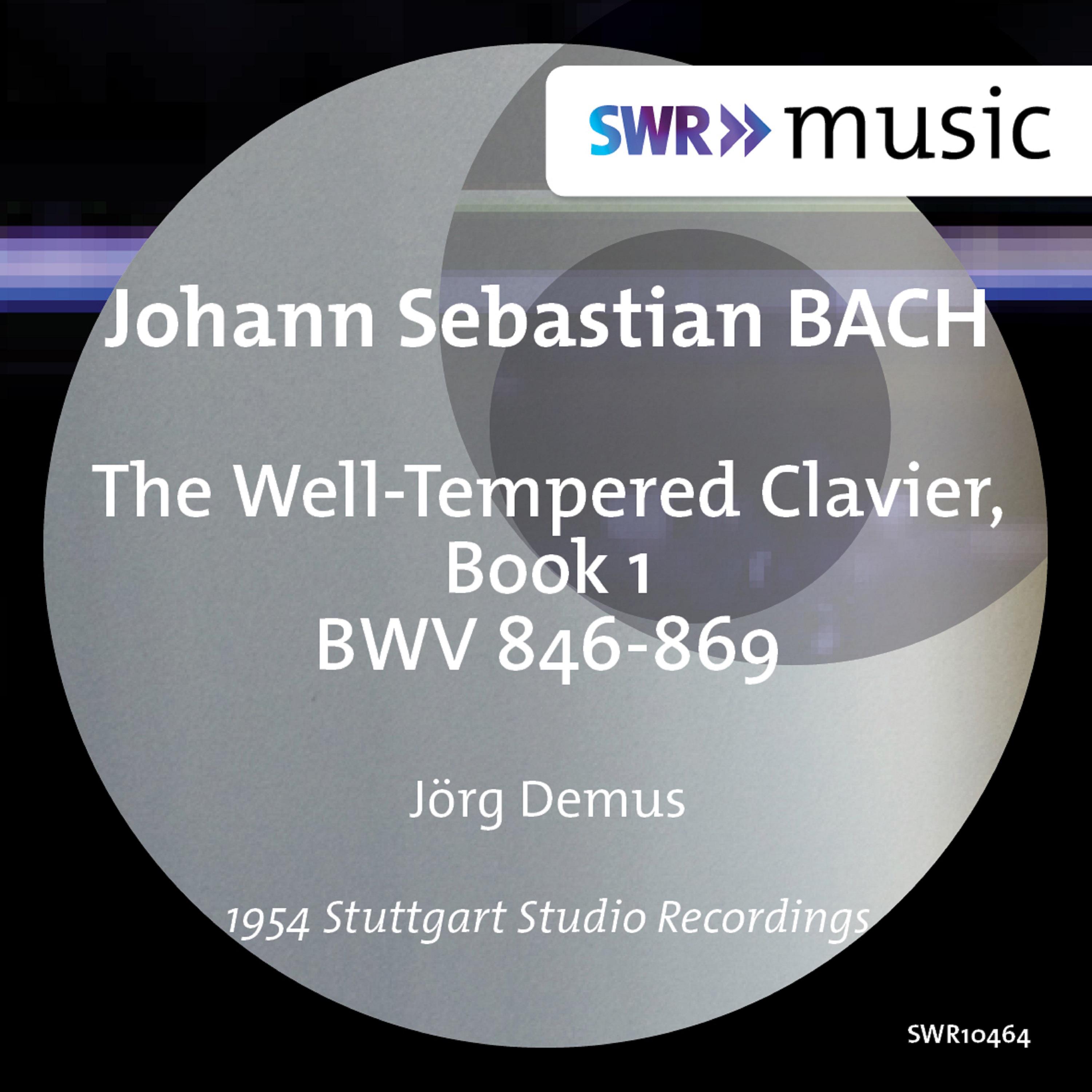 BACH, J.S.: Well-Tempered Clavier (The), Book 1 (Demus)