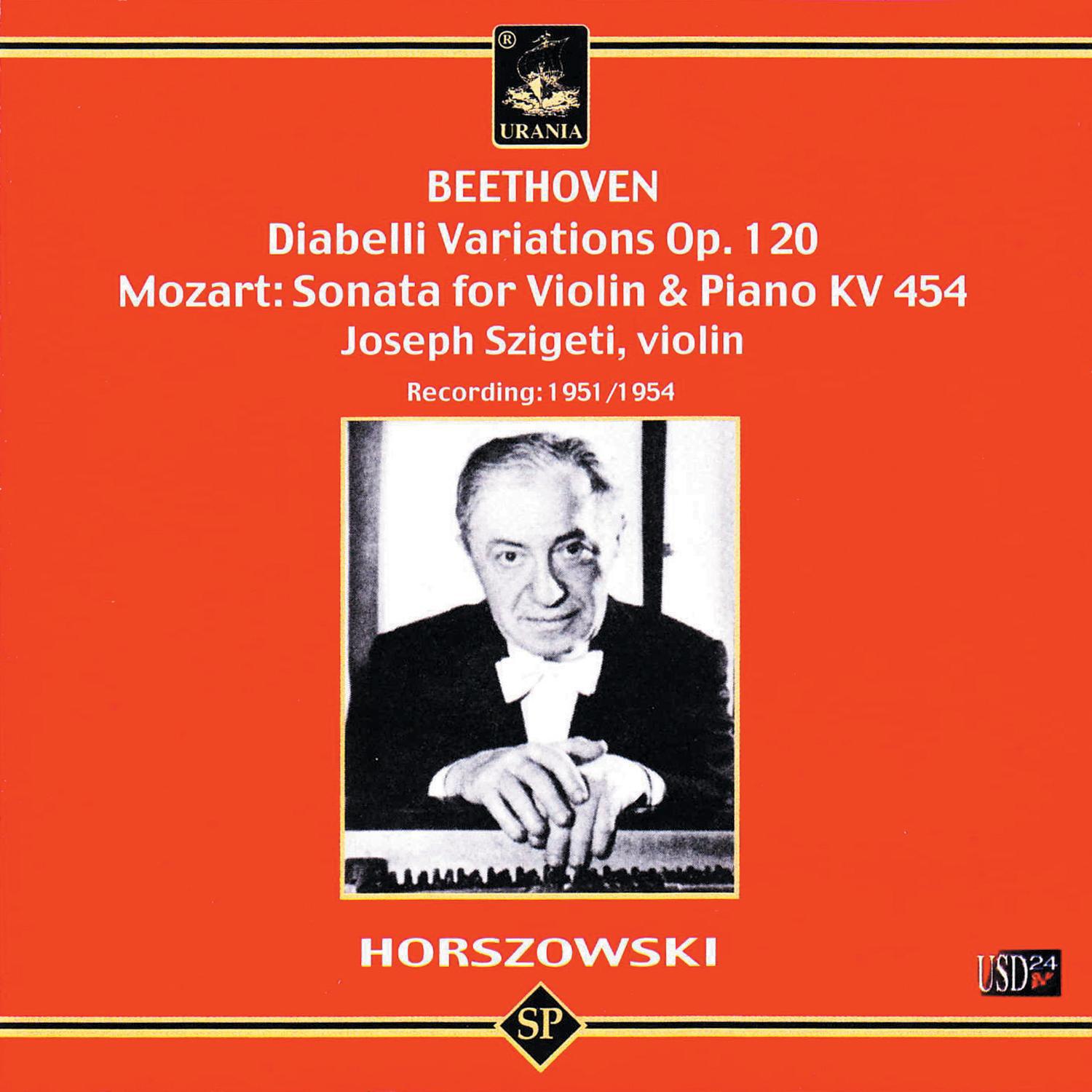 Beethoven: Diabelli Variations - Mozart: Sonata No. 32 for Violin & Piano专辑