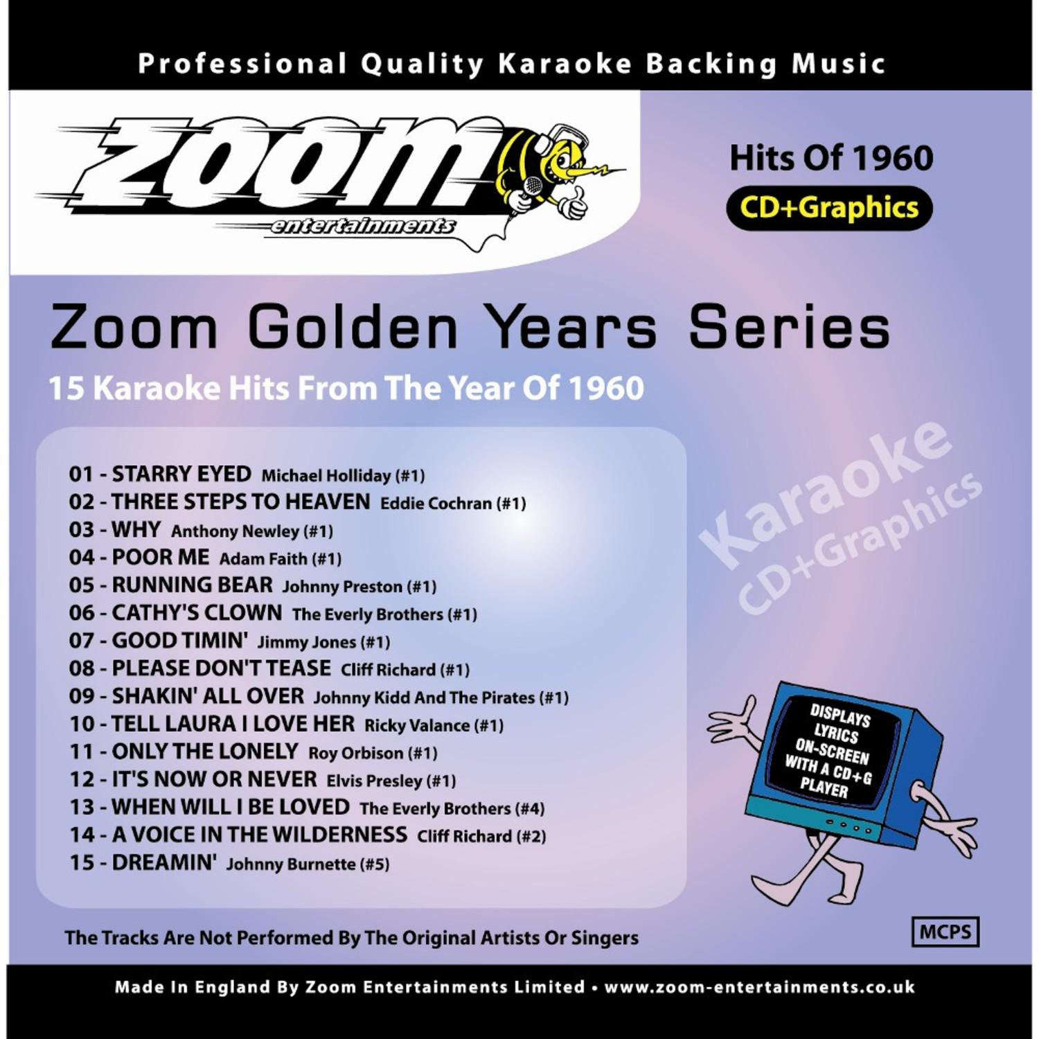 Zoom Karaoke Golden Years 1960专辑