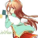 少女弯