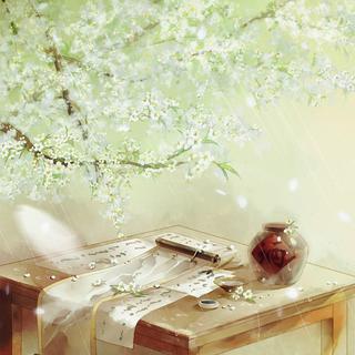 梨花一枝春带雨，深巷明朝卖杏花