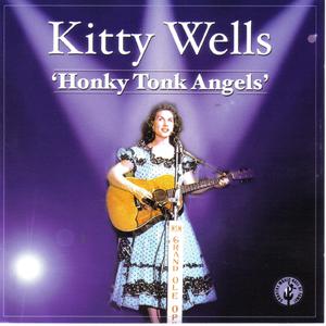 It Wasn't God Who Made Honky Tonk Angels - Kitty Wells (PT karaoke) 带和声伴奏 （降1半音）