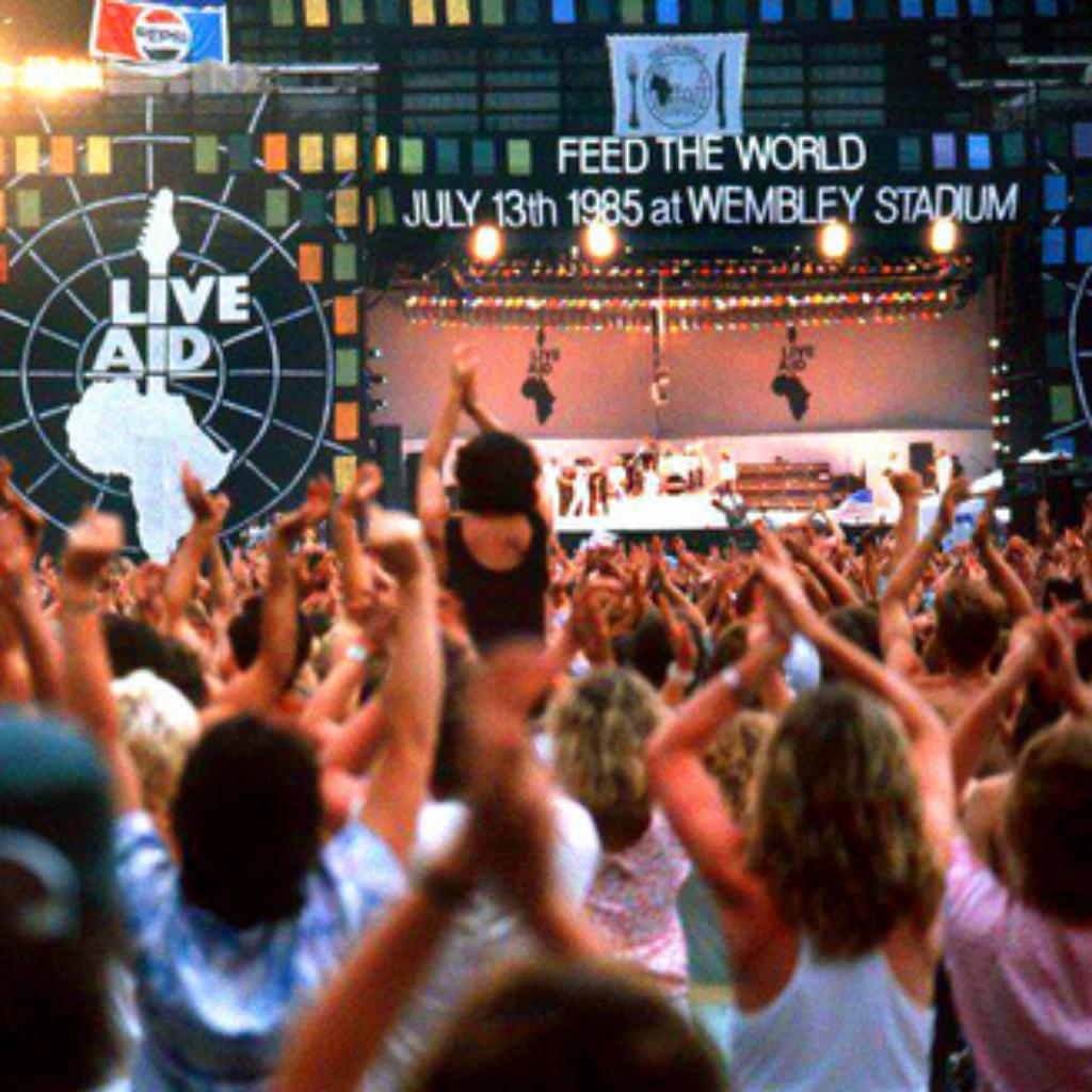 巨星义助非洲慈善演唱会Live Aid 1985