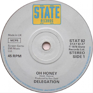 Delegation - Oh Honey (BB Instrumental) 无和声伴奏 （升1半音）