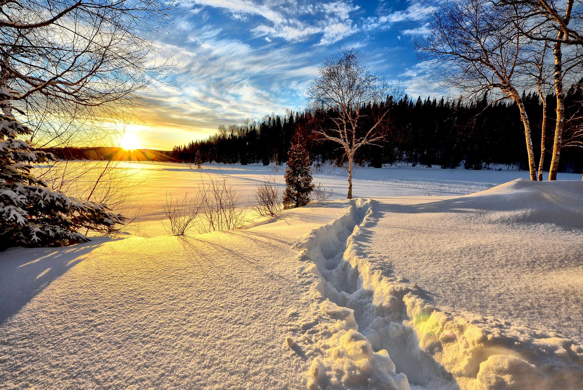 冬日，暖阳，雪景，你的发梢专辑