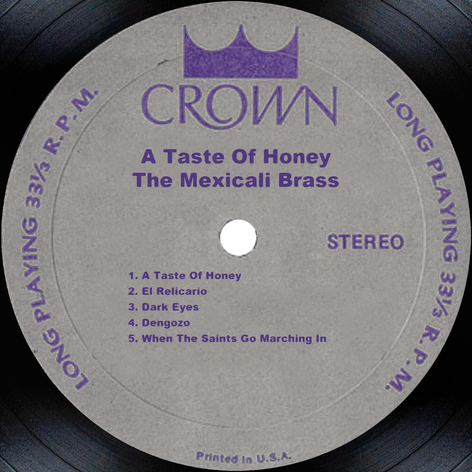 A Taste Of Honey专辑