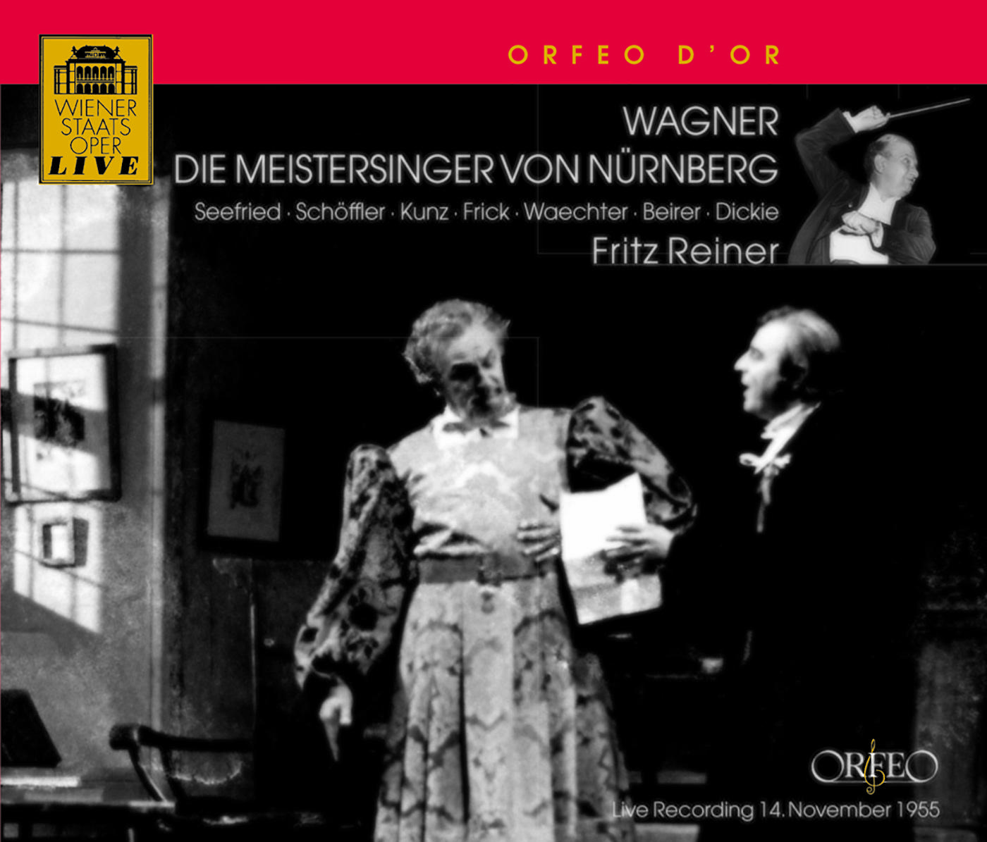 WAGNER, R.: Meistersinger von Nürnberg (Die) [Opera] (Seefried, Schöffler, Kunz, Frick, Waechter, Vi专辑
