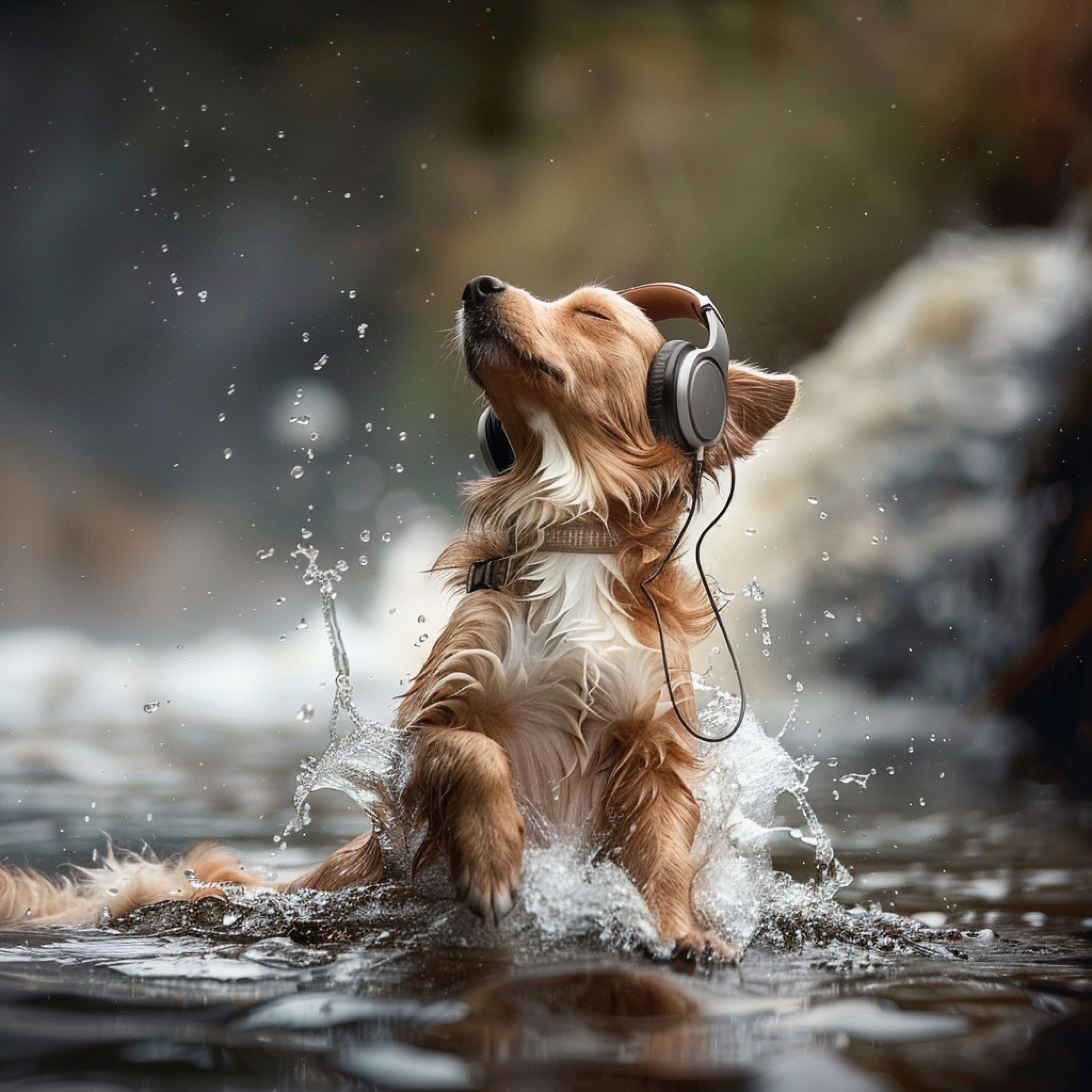 Dreamy Dog - Joyful Water Romp