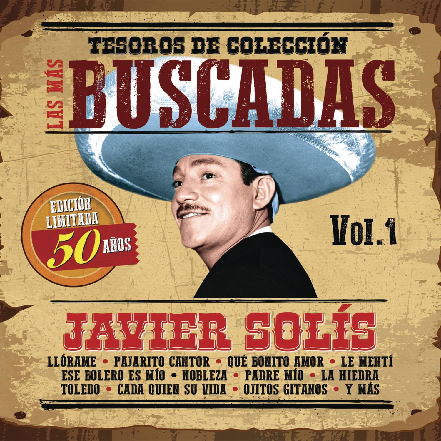 Tesoros de Colección -  Las Más Buscadas, Vol. 1, Edición Conmemorativa 50 Años