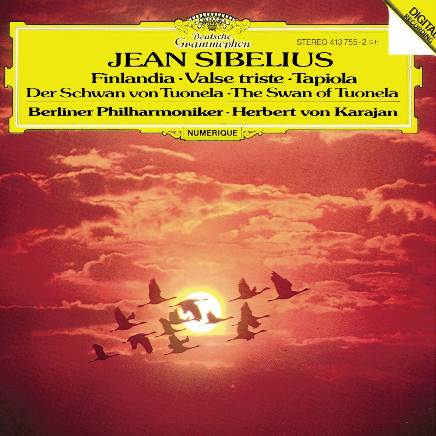 Sibelius: Finlandia; Valse triste; Tapiola; The Swan of Tuonela