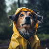 Estación tormentosa - Armonía Vespertina Del Juego De Los Perros Bajo La Lluvia