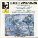 Symphony No. 4 "Italian"; Symphony No. 1"Spring" (Berlin Philharmonic Orchestra,  Herbert von Karaja