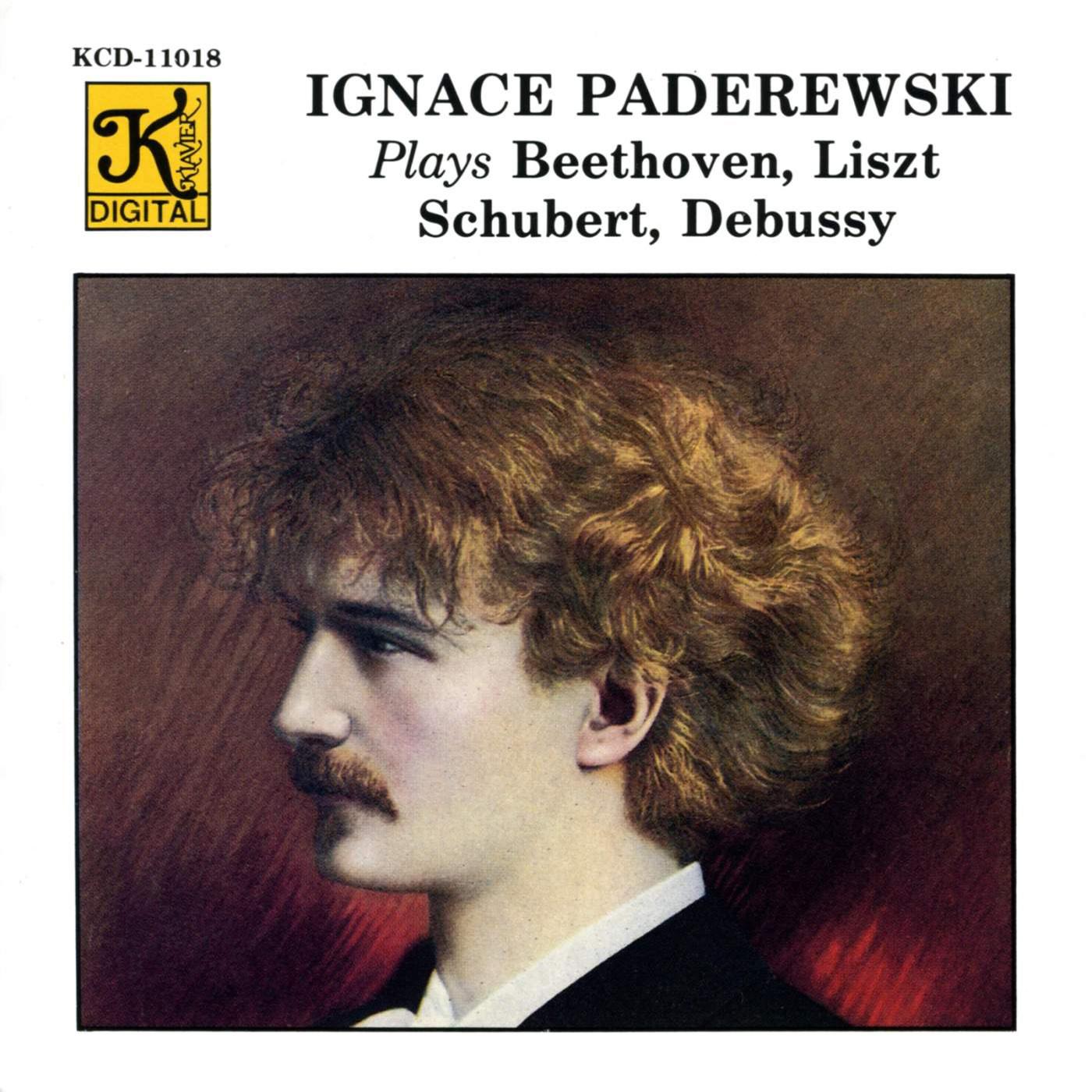 PADEREWSKI, Ignace: Paderewski Plays Beethoven, Liszt, Schubert and Debussy (Piano Rolls)
