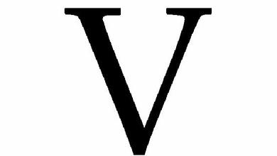 V