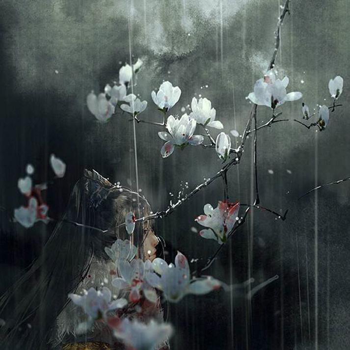 古纯音 | 四月檐上雨，人间惊鸿客
