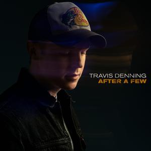 Travis Denning - After A Few (PT karaoke) 带和声伴奏