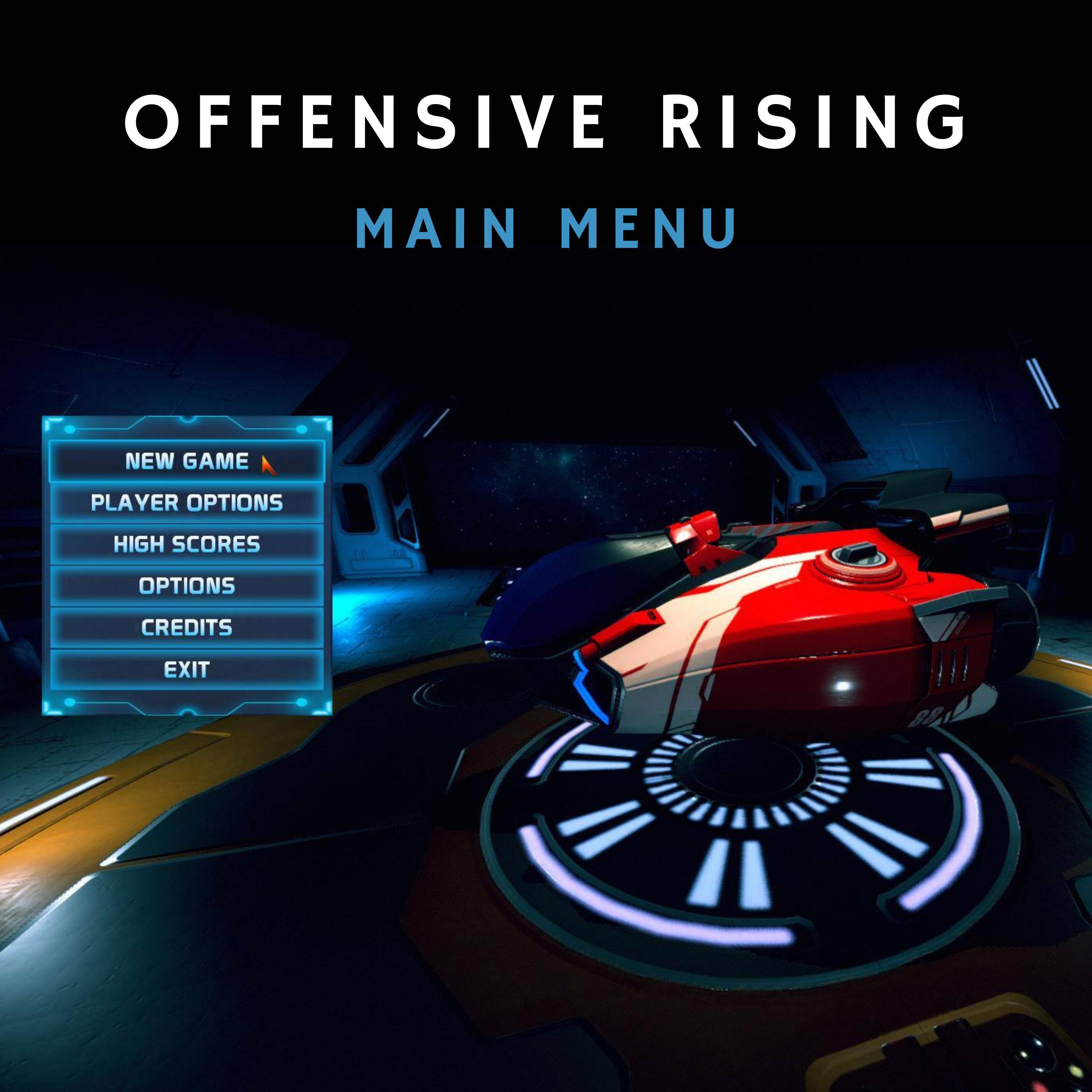 Offensive Rising - Main Menu