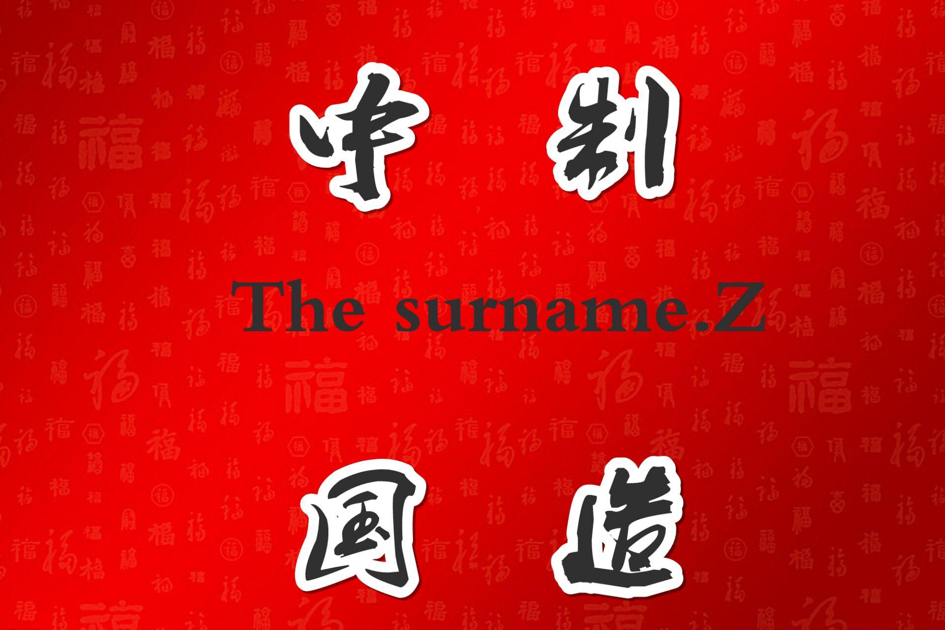 The surname.Z专辑